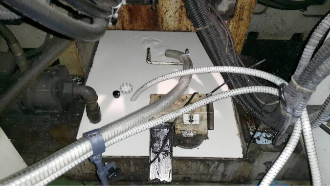 Coolant purified by unit BEST-1